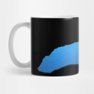 Lake Ontario Great Lakes Outline Mug